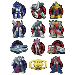 Transformers Set Of 12 Mystery Enamel Pins