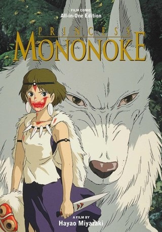 Princess Mononoke Studio Ghibli Film Comic All-In-One Edition Hardback By Hayao Miyazaki