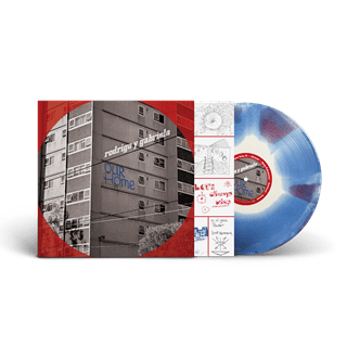 OurHome - White On Blue On Red Triple Layer Vinyl