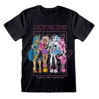 Fierce & Fearless Monster High Black Tee