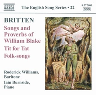 Britten: Songs and Proverbs of William Blake/... - Volume 22