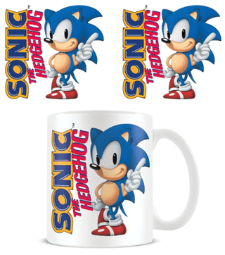 Classic Gaming Icon Sonic The Hedgehog Mug