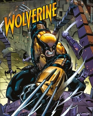 Berserker Rage Wolverine 3D Lenticular Poster Loose