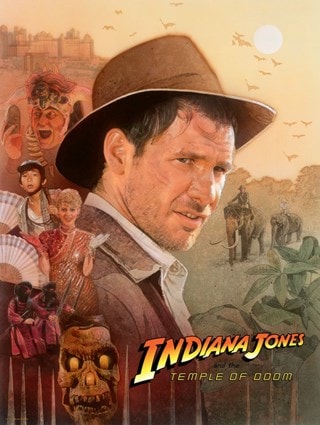 Expert On The Occult Indiana Jones Lithograph Print