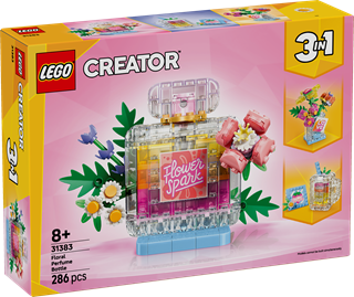 Floral Decor Perfume Bottle LEGO Creator 3-n-1