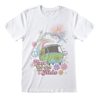 Van Ride Scooby Doo Groovy White Tee
