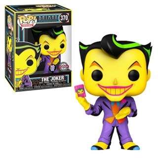 DC Comics Blacklight Joker (370) Pop Vinyl