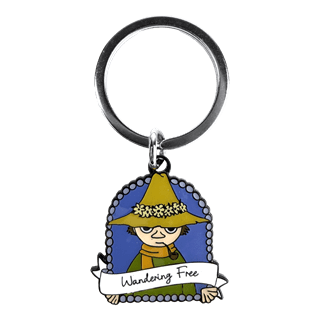 Snuffkin Wandering Free Moomins Keyring