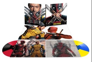 Deadpool & Wolverine Soundtrack - Red/Black & Yellow/Blue 2LP