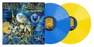 Live After Death - 40th Anniversary Limited Collectors Edition Blue & Yellow 2LP