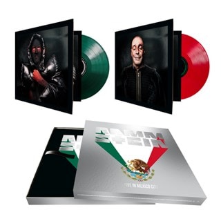 Live in Mexico City - Red, White, Green & Splatter 4LP