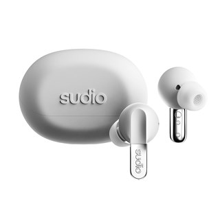 Sudio N3 Pro White Active Noise Cancelling True Wireless Bluetooth Earphones