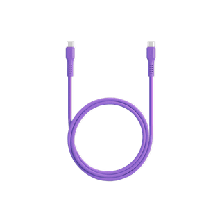 Ttec Neon Purple Usb-C To Usb-C 60W Cable 1.2M