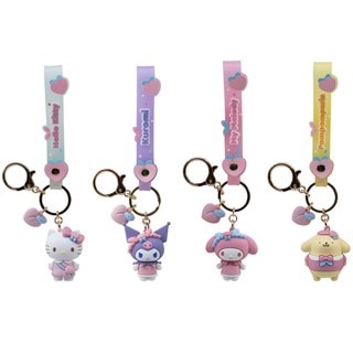 Peach Sanrio Keychain Assortment