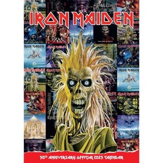 Iron Maiden 2025 A3 Calendar