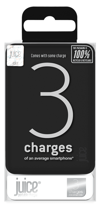 Juice Black 3 Charge 10000mAh Power Bank