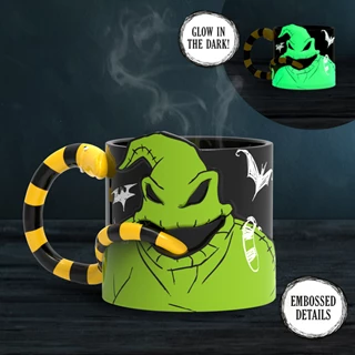 Oogie Boogie Glow In The Dark Nightmare Before Christmas Shaped Mug