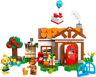 Isabelle's House Visit Animal Crossing LEGO