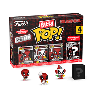 BBQ Master: Bitty Pop! Deadpool Series 1: 4 Pack