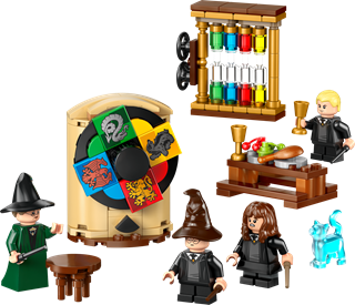 Hogwarts Castle Sorting Hat Ceremony Harry Potter LEGO