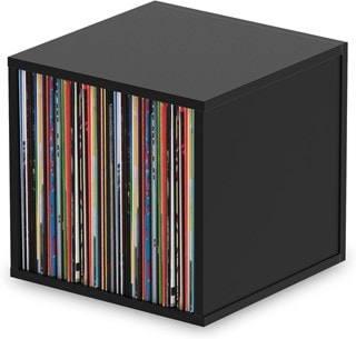 Glorious Record Box 110 Black Vinyl Storage