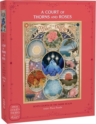 A Court Of Thorns & Roses Seven Courts Of The Faerie Realm 1000 Piece Puzzle