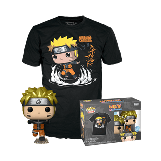 Naruto Running Naruto Funko Pop & Tee