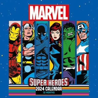 Marvel 2024 Square Calendar
