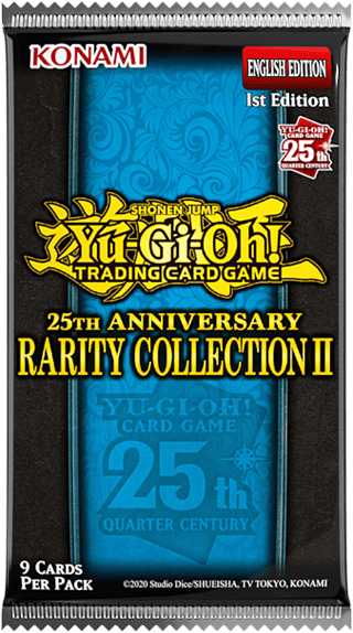 25th Anniversary Rarity Collection II Booster Yu-Gi-Oh! TCG Trading Cards