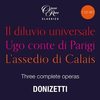 Donizetti: Three Complete Operas