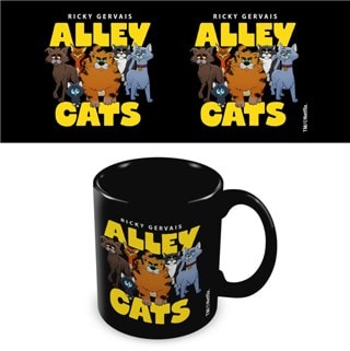 Alley Cats Cast Black Mug