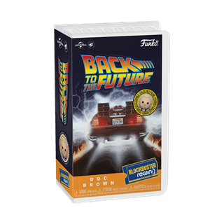 Doc Brown With Chance Of Chase Back To The Future Funko Rewind Collectible