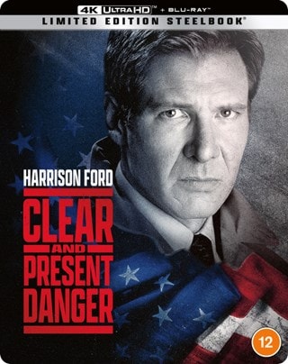 Clear and Present Danger Limited Edition 4K Ultra HD SteelBook
