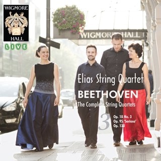 Elias String Quartet: Beethoven - The Complete String Quartets - Volume 3