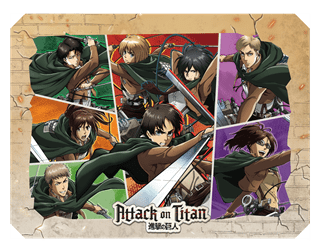 Attack On Titan Frontline Clash Wooden Gallery