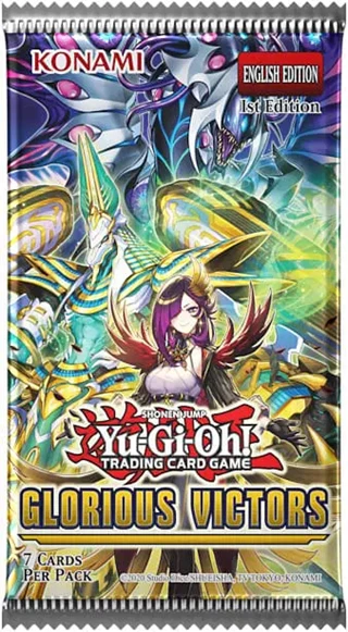 Glorious Victors Booster Pack Yu-Gi-Oh! Trading Cards