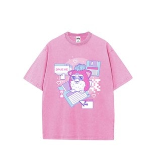 Save Me Furby Pink Tee