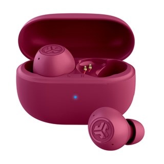 JLab Go Pop ANC Pink Active Noise Cancelling True Wireless Bluetooth Earphones
