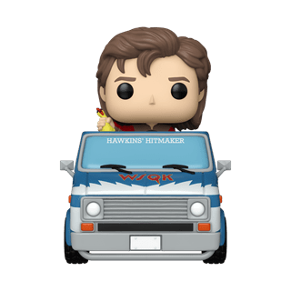 Steve With Squawk Van 138 Stranger Things 5 Funko Pop Vinyl Ride Deluxe