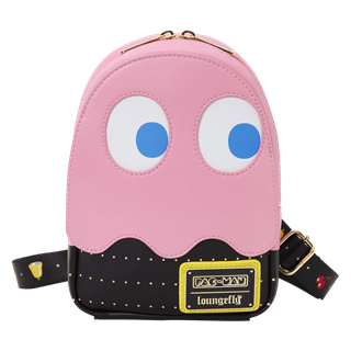 Pac-Man Pinky Ghost Sling Loungefly Crossbody Bag