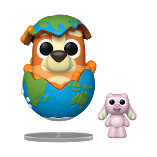 Sleepytime Bingo With Floppy Bunny 2374 Bluey Funko Pop Vinyl & Buddy