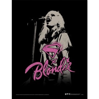 Supergirl X Blondie 30cm x 40cm Art Print