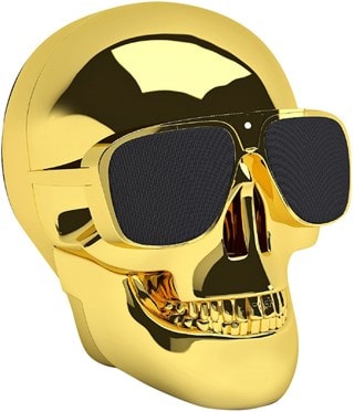 Jarre AeroSkull Nano Chrome Gold Bluetooth Speaker