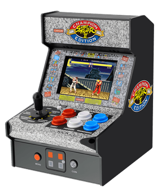 Micro Player Street Fighter II Collectible Retro My Arcade Champion Premium Edition