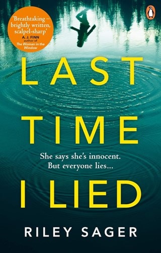 Last Time I Lied Paperback By Riley Sager