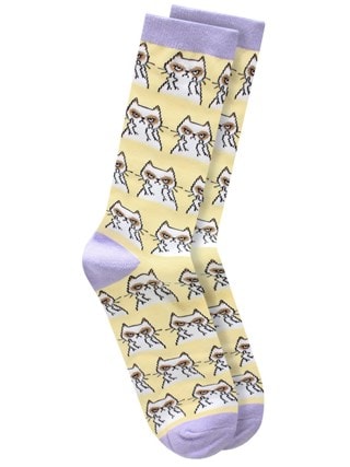 Muther Fluffer Twisted Soles Ladies Size 3-7 Socks