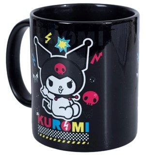 Kuromi CMYK Sanrio Black Mug
