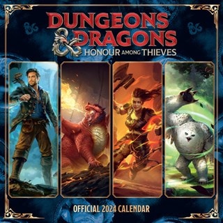 Dungeons And Dragons 2024 Square Calendar