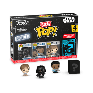 Darth Vader Star Wars Empire Strikes Back Funko Pop Bitty 4 Pack