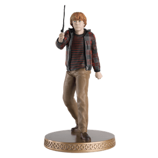 Ron Weasley Year 7 Harry Potter 1:16 Figurine With Magazine: Hero Collector